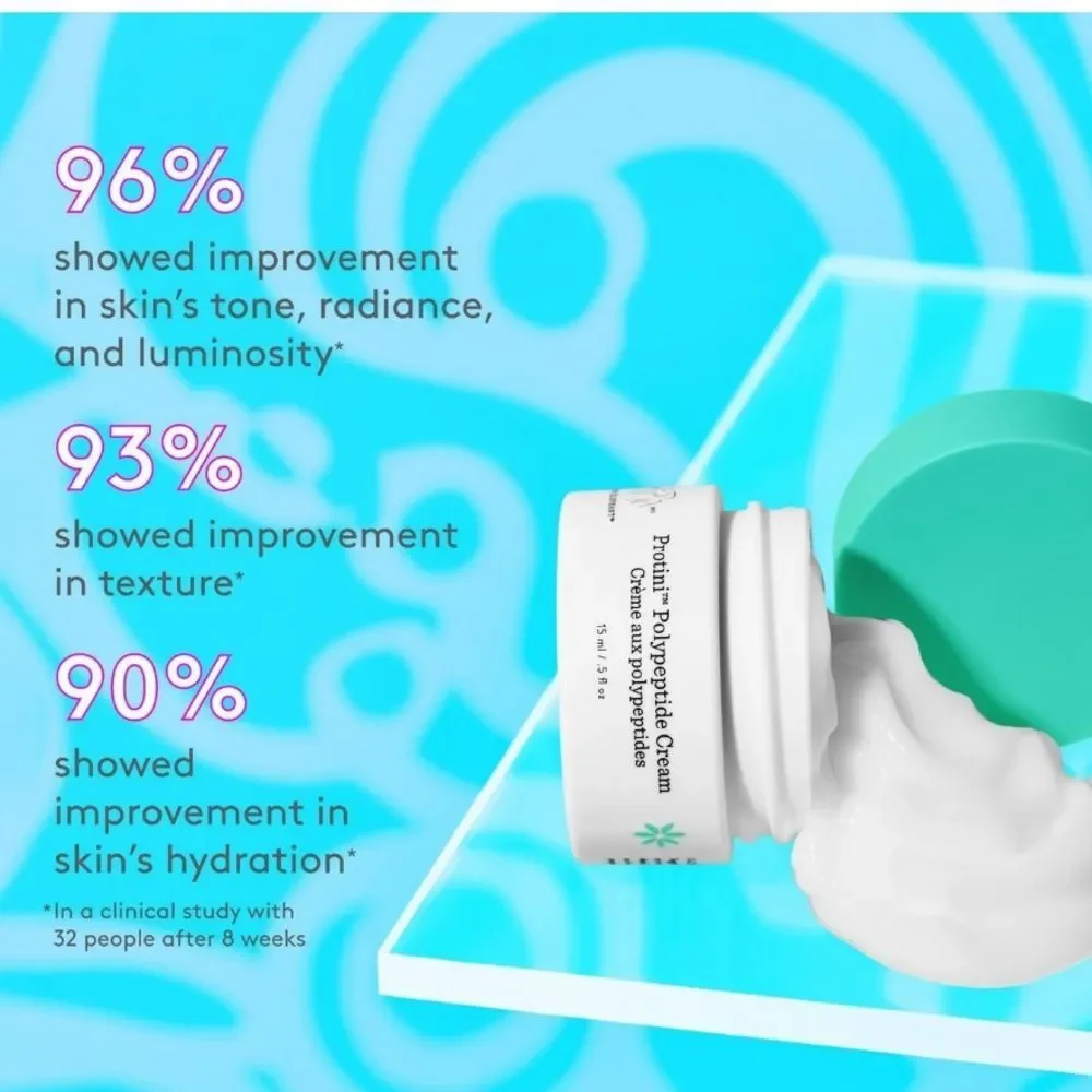 $13❤️‍🔥 Drunk Elephant 🐘 Protini Polypeptide Cream Mini Travel Moisturizer NEW